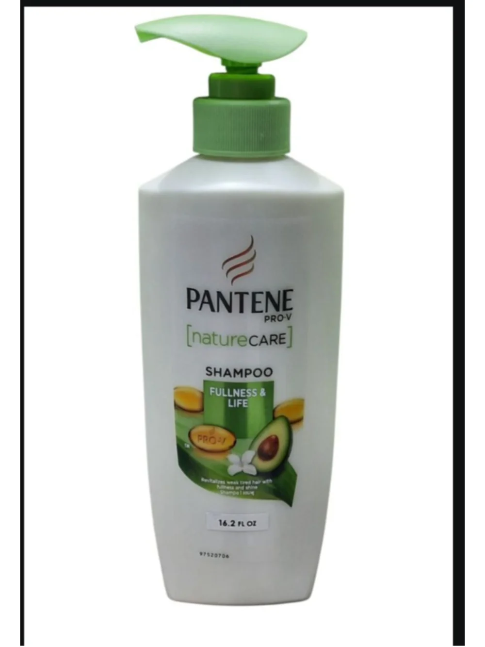Pantene Pro-V Nature Care Shampoo Fullness and Life Avocado Oil New 16.2oz